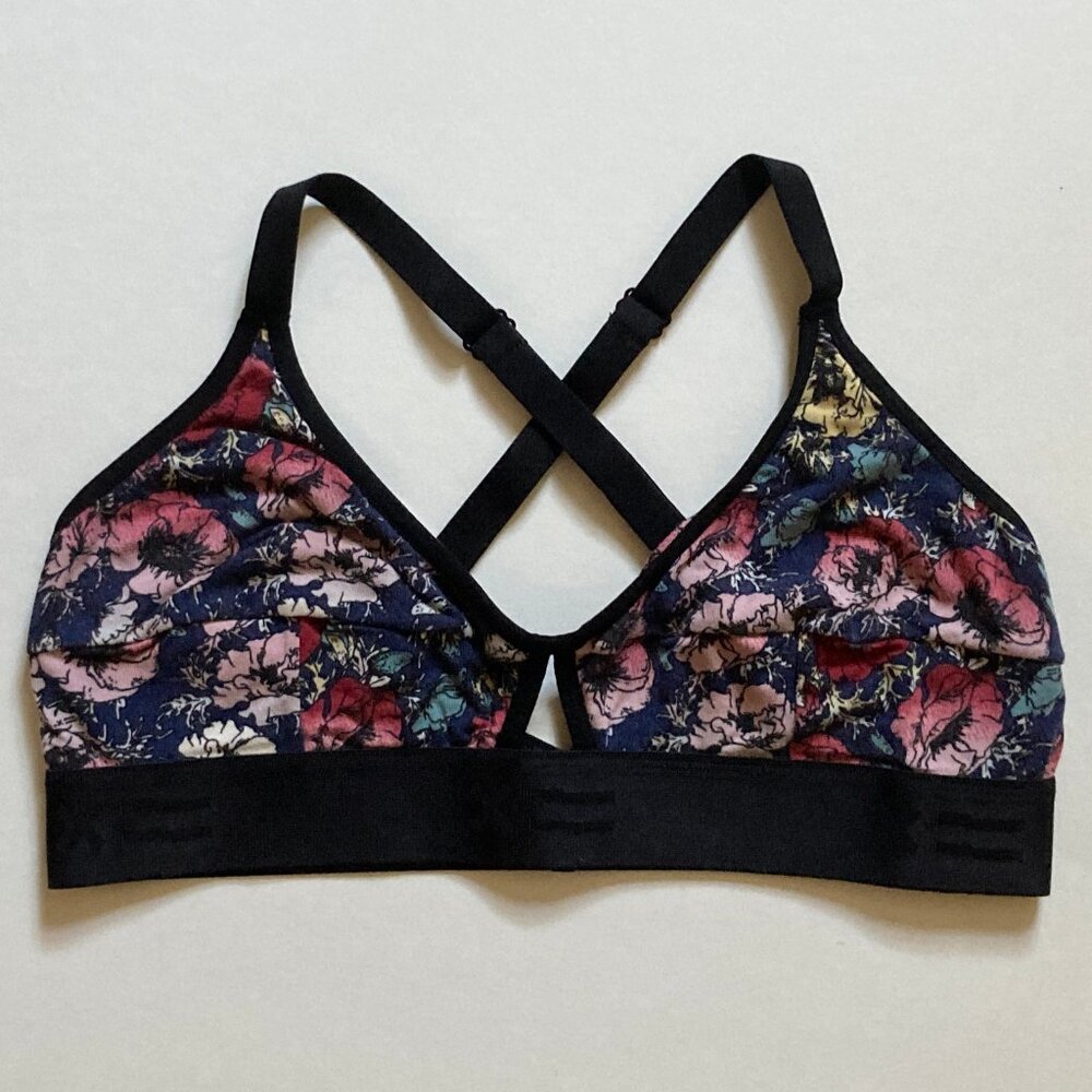 TomboyX Lounge Bralette TENCEL™ Modal L Bouquet (Multicolor Floral)